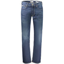 Blue Cotton Men's Jean