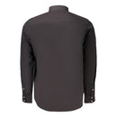 Black Cotton Men's Shirt