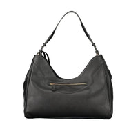 Black Polyurethane Women's Bag
