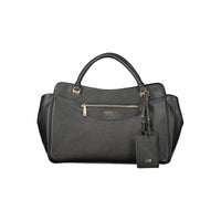 Black Polyurethane Women's Bag