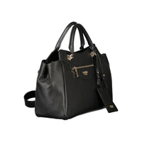 Black Polyurethane Women's Bag