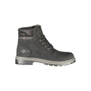 Black Polyurethane Men's Boot