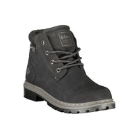 Black Polyurethane Men's Boot