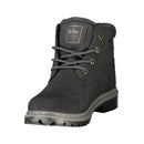 Black Polyurethane Men's Boot