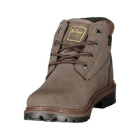 Brown Polyurethane Men's Boot