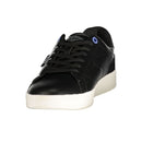 Black Polyurethane Men's Sneaker