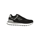 Black Polyurethane Mens Sneaker