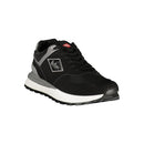 Black Polyurethane Mens Sneaker