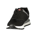 Black Polyurethane Mens Sneaker
