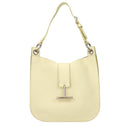 Yellow Leather Shoulder Bag