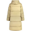 Verde Poliestere Donna Jacket with Hood and Pockets