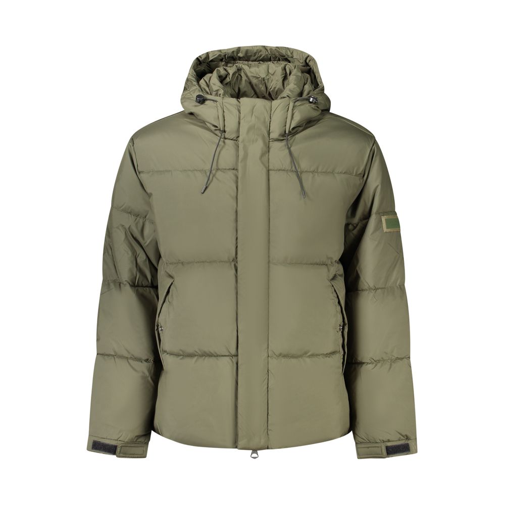 Verde Polyester Mens Jacket