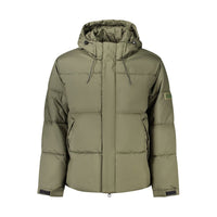 Verde Polyester Mens Jacket