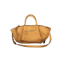 Brown Polyester Women's Bag with Adjustable Shoulder Strap