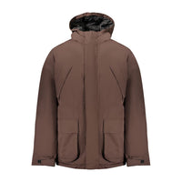 Brown Polyamide Men's Jacket