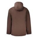 Brown Polyamide Men's Jacket