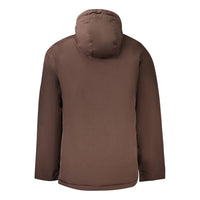 Brown Polyamide Men's Jacket