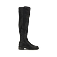 Black Napa Leather / Calf Bos Taurus Over The Knee