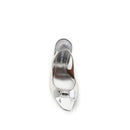 Silver Calf Leather Bos Taurus Sandals