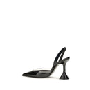 Black Calf Leather Bos Taurus High Heel Pumps
