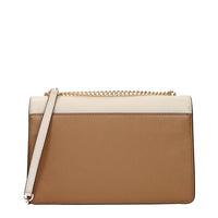 Beige Leather Crossbody Bag