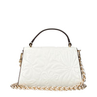 White Leather Handbag