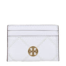 White Leather Cardholder