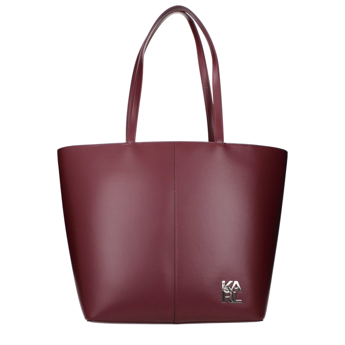 Red Polyethylene Shoulder Bag