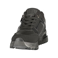 Nero Polyurethane Women's Sneaker
