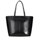 Black Polyethylene Shoulder Bag