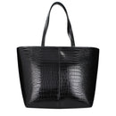 Black Polyethylene Shoulder Bag