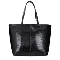 Black Polyethylene Shoulder Bag