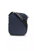 Blue Nylon Women Crossbody Bag