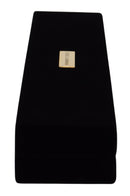 Black Velvet Logo Plaque Storage Bracelet Jewelry Box