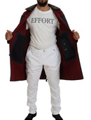 Black Trench Hooded Parka Cotton Jacket