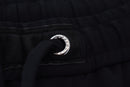 Black Mens Sport Wool Sweatpants Pants