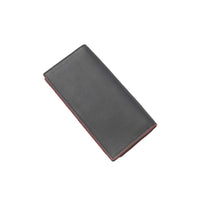 Blue Calfskin Men Wallet