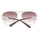 Silver Metal Sunglasses