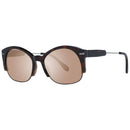 Brown Acetate & Metal Sunglasses
