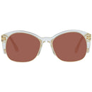 Gold Acetate & Metal Sunglasses