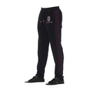 Black Cotton Men Sports Pants