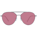 Silver Metal Sunglasses