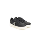 Blue Cowhide Men Sneaker