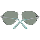 Silver Metal Sunglasses