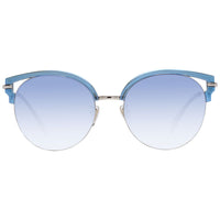 Blue Metal & Plastic Sunglasses