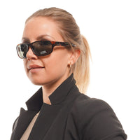 Brown Plastic Sunglasses