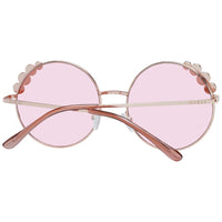 Rose Gold Metal Sunglasses
