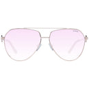 Rose Gold Metal Sunglasses