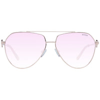 Rose Gold Metal Sunglasses