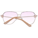Rose Gold Metal Sunglasses